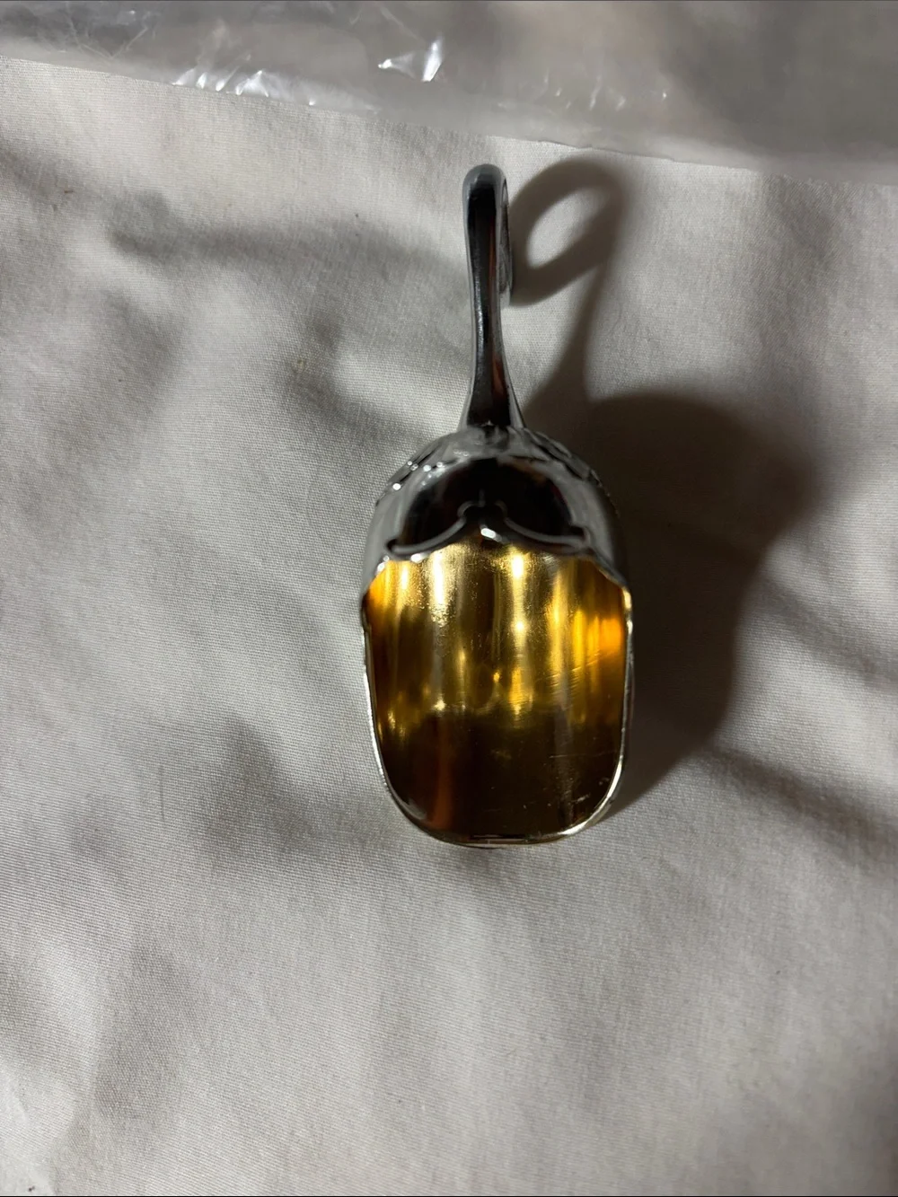 Decorative Spoon/Server with Scroll Handle